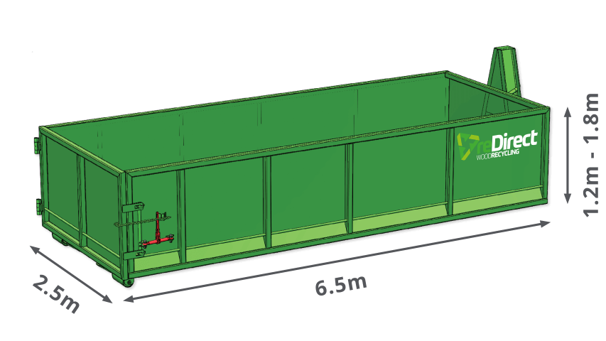 15 - 20 Pallet & Timber Waste Bin